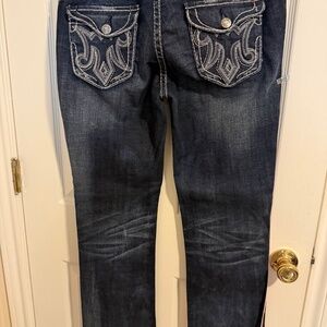 New w/o tag MEK DNM Oaxaca Blue Denim Jeans Waist 31 Inseam 34